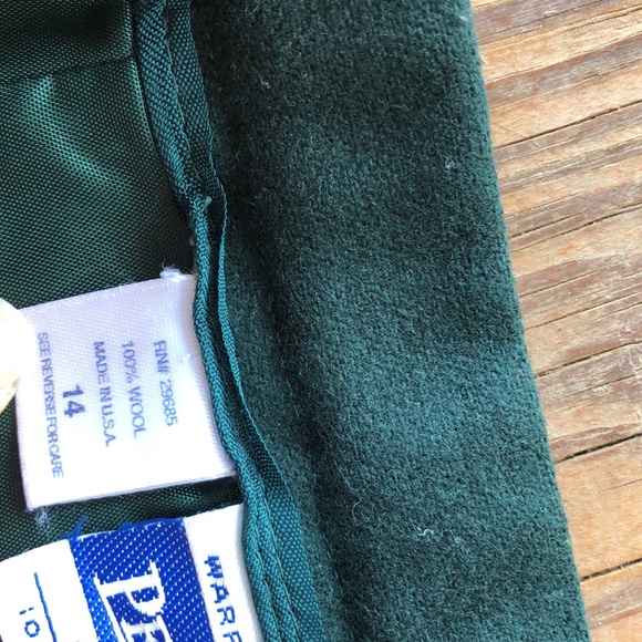 Pendleton Green Wool Skirt Suit - 14/12 - Picture 12 of 13